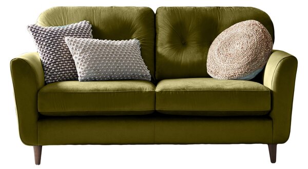 Return - Sven Opulent Velvet 2 Seater Sofa, Olive