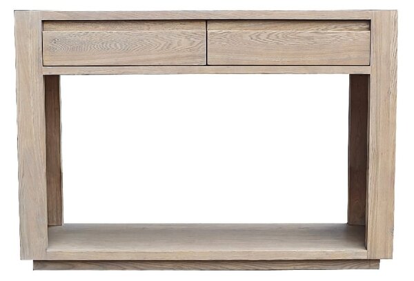 Fenwick Wooden Rectangular Console Table In Natural