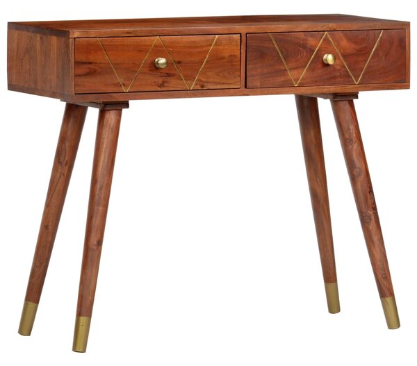 Console Table 90x35x76 cm Solid Acacia Wood