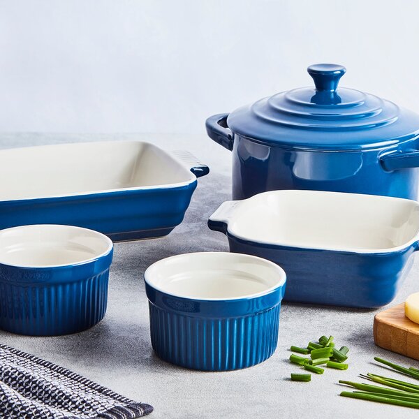 Ceramic Ovenware Gift Set Blue