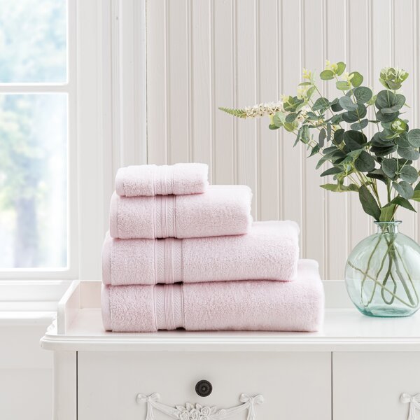 Holly Willoughby 100% Cotton Bath Sheet 100cm x 150cm Blush (Pink)