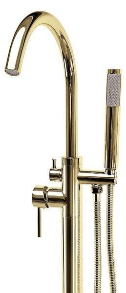 Free-standing faucet Rea Lungo Gold