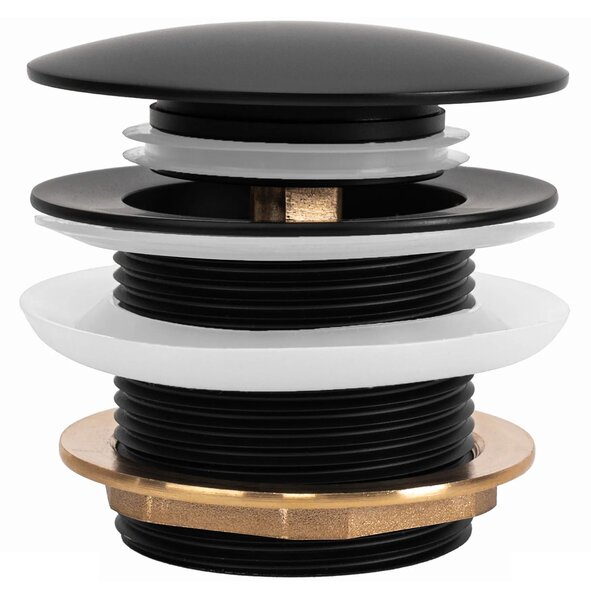 Bathtub Plug Rea Black