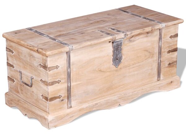 Storage Chest Acacia Wood