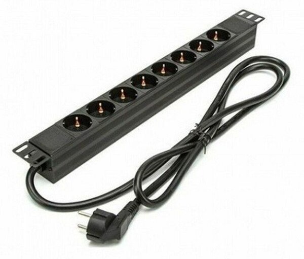 Power Socket 8 Sockets with Switch Phasak BNS 3518 (1,5 m)