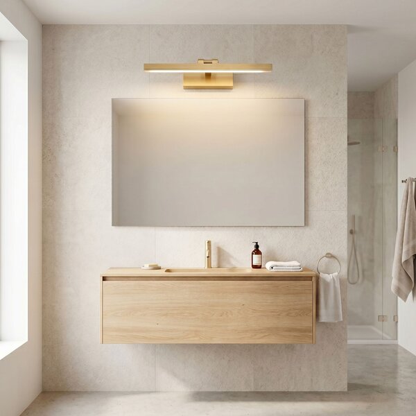 Bathroom LED wall sconce APP1864-1W 60 cm BRUSH GOLD