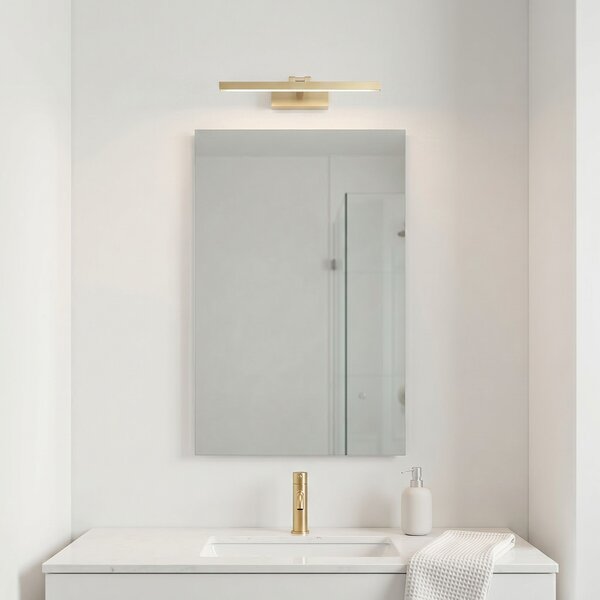 Bathroom LED wall sconce APP1863-1W 40cm BRUSH GOLD