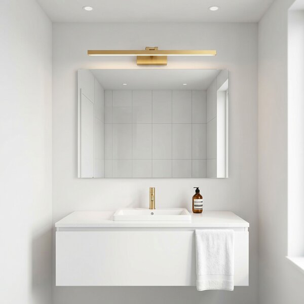 Bathroom LED wall sconce APP1865-1W 80 cm BRUSH GOLD