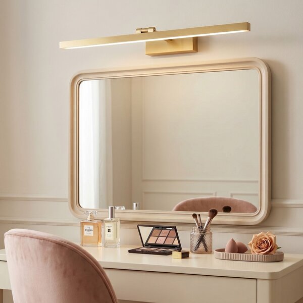 Bathroom LED wall sconce APP1865-1W 80 cm BRUSH GOLD