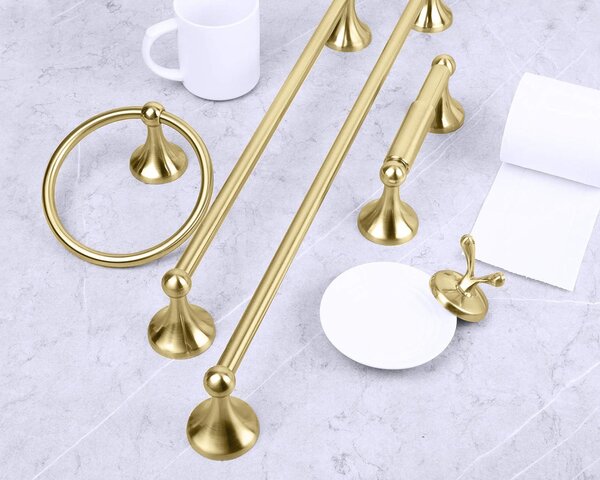 Bathroom hanger Brush Gold 332870 RETRO