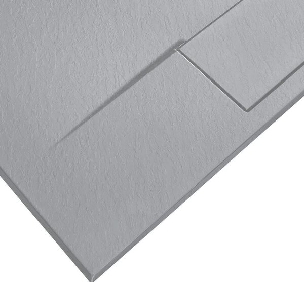 Shower tray Bazalt Grey 90x90