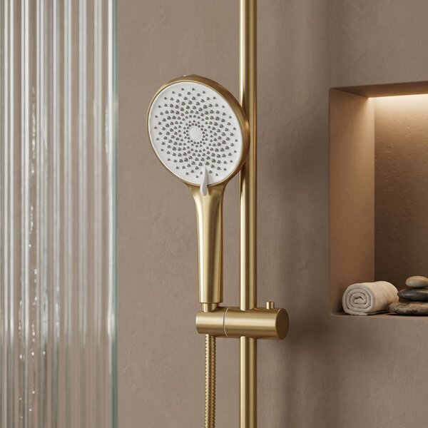 Shower handset REA JS-020 BRUSH GOLD