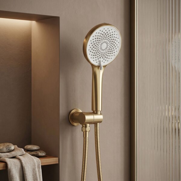 Shower handset REA JS-020 BRUSH GOLD