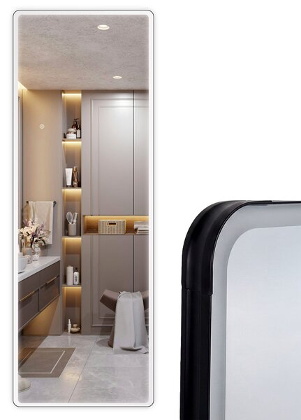Mirror LED Classico 60x170cm Black