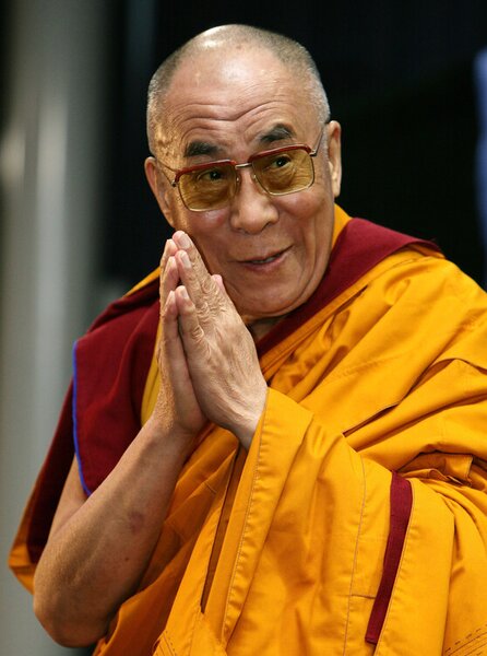 Photography The Dalai Lama, 2008, Don Arnold