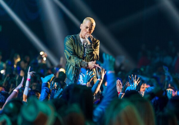 Photography Eminem at MTV Movie Awards 2014, Christopher Polk