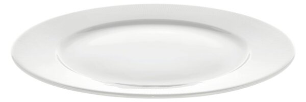 Pillivuyt Eventail plate with lip Ø28 cm White