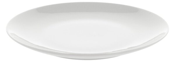 Pillivuyt Eventail flat plate Ø28 cm White