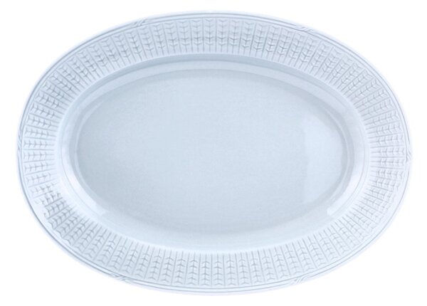 Rörstrand Swedish Grace serving dish oval 32 cm ice (light blue)