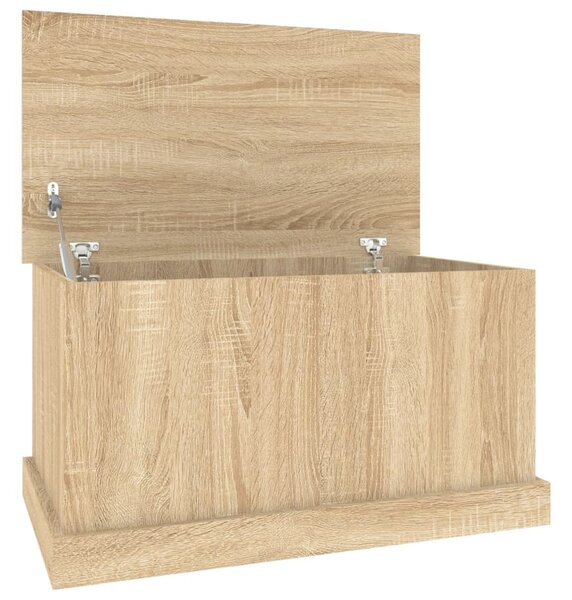 Storage Box Sonoma Oak 70x40x38 cm Engineered Wood