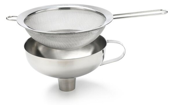 ISi Funnel with strainer Stainless steel