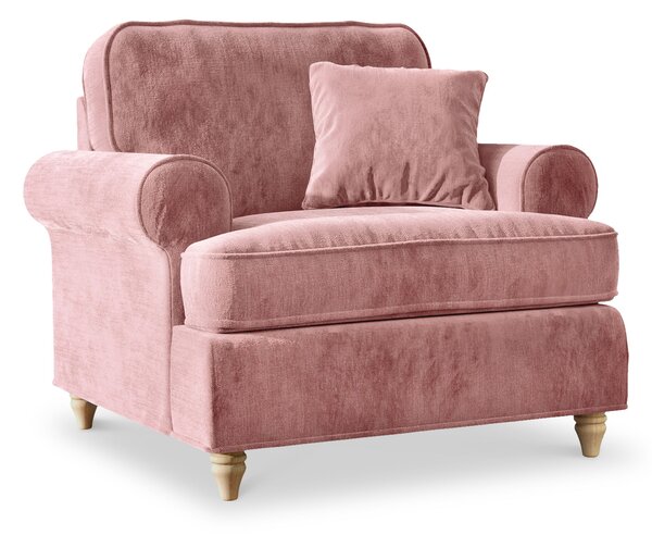 Alfie Armchair | 9 Chenille Colours | Made in the UK | Roseland