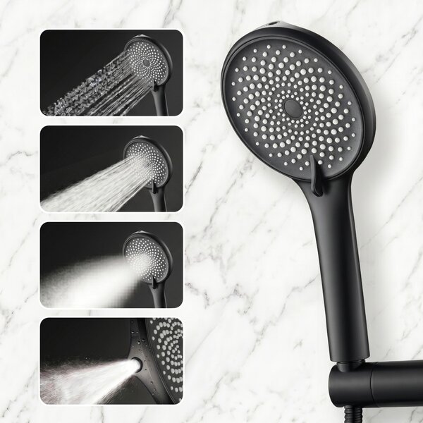 Shower handset REA JS-020 BLACK