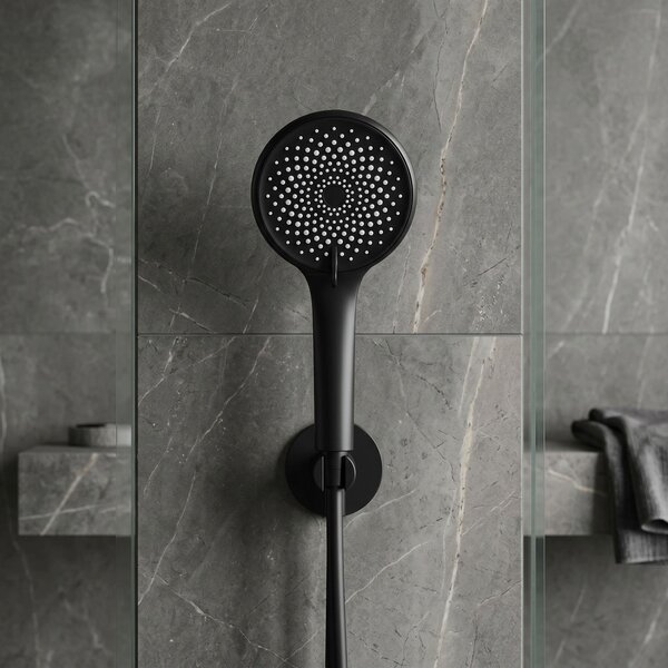 Shower handset REA JS-020 BLACK