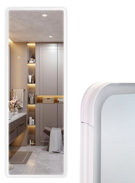 Mirror LED Classico 50x160cm White