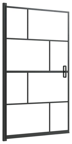 Shower Enclosure ESG 80x140 cm Black