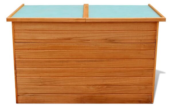 Garden Storage Box 126x72x72 cm Wood