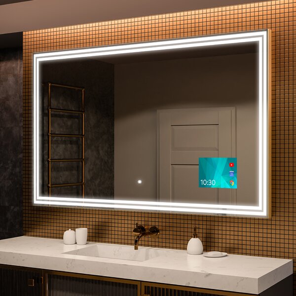 Designer Backlit LED Bathroom Mirror L57