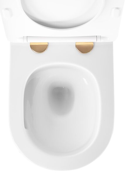 Toilet bowl Rea Carlo Mini Tornado NFQ GOLD EDGE