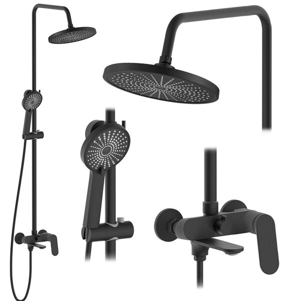 Shower set REA Marco Black