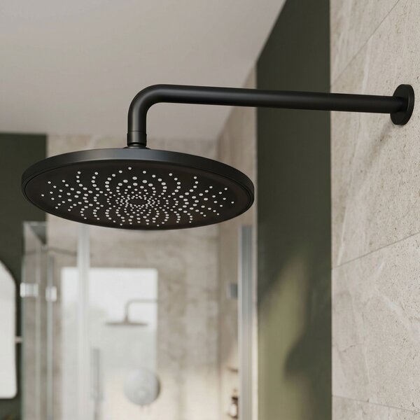 Round rain shower REA JS-021B Black