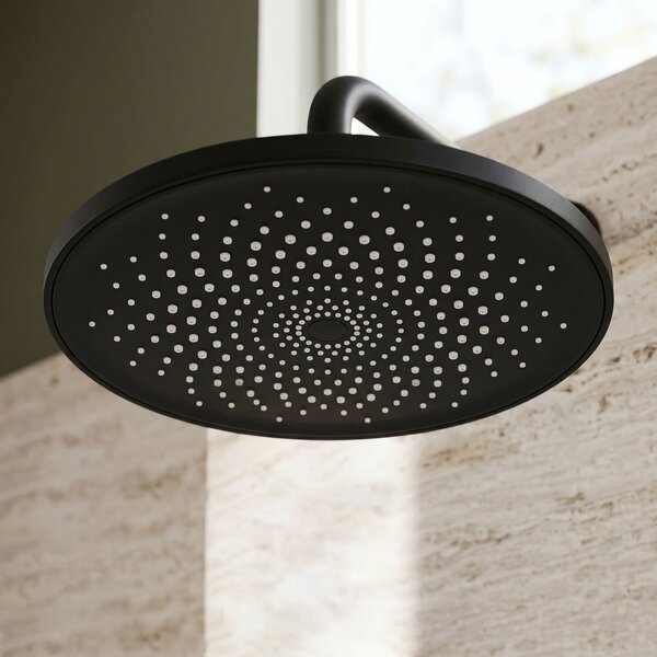 Round rain shower REA JS-021B Black