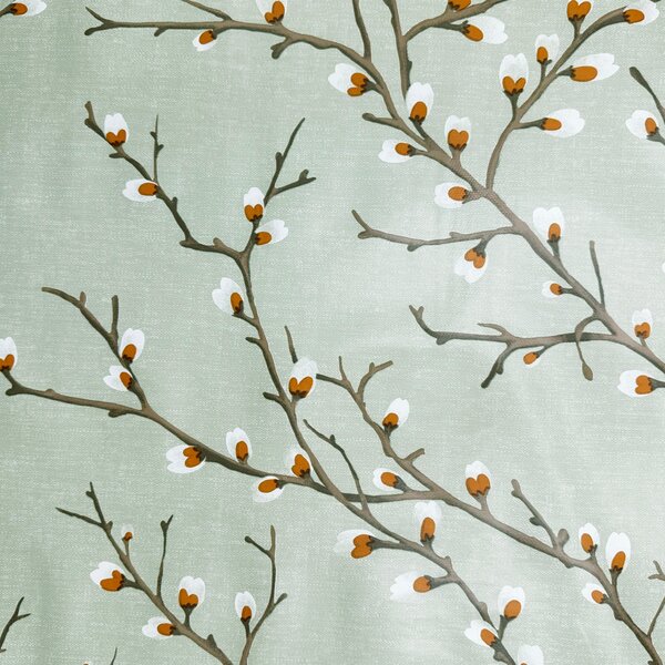 Pussy Willow PVC Fabric Sage