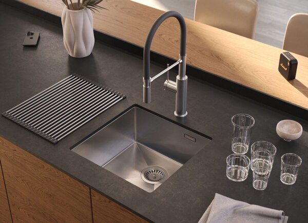 Stainless steel sink ANTHONY 50 BRUSH NICKEL