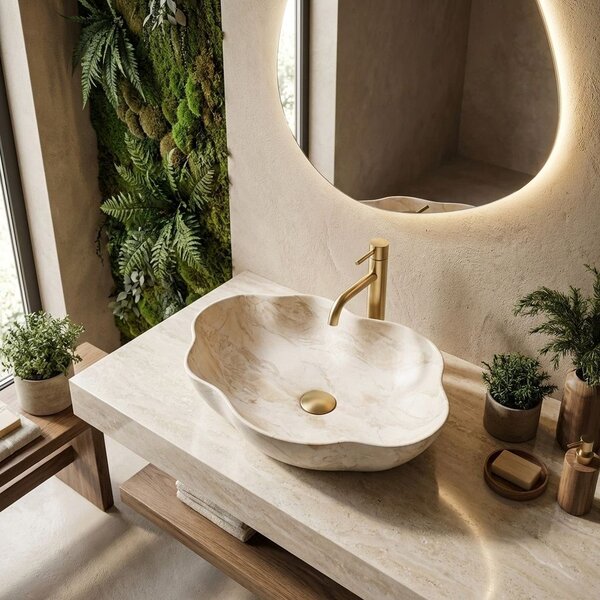 Countertop washbasin Rea Pearl Kallisto