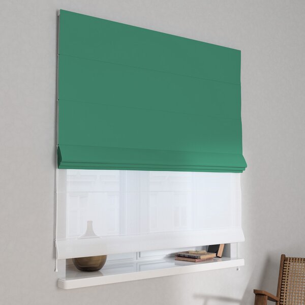 Voile and fabric roman blind (DUO II)