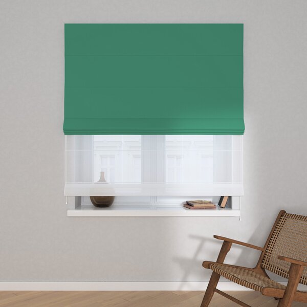 Voile and fabric roman blind (DUO II)