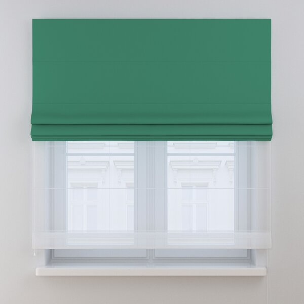Voile and fabric roman blind (DUO II)