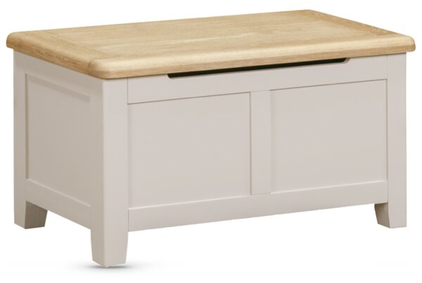 Waldorf Wooden Blanket Box - Oyster Grey