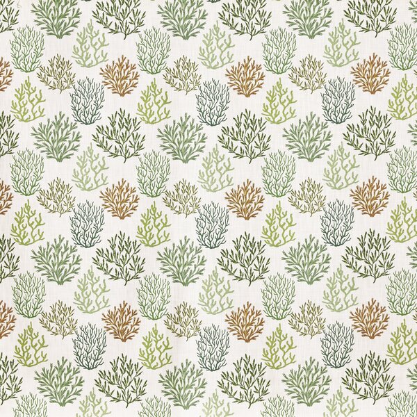 Prestigious Textiles Fistral Printed Fabric Sea Weed