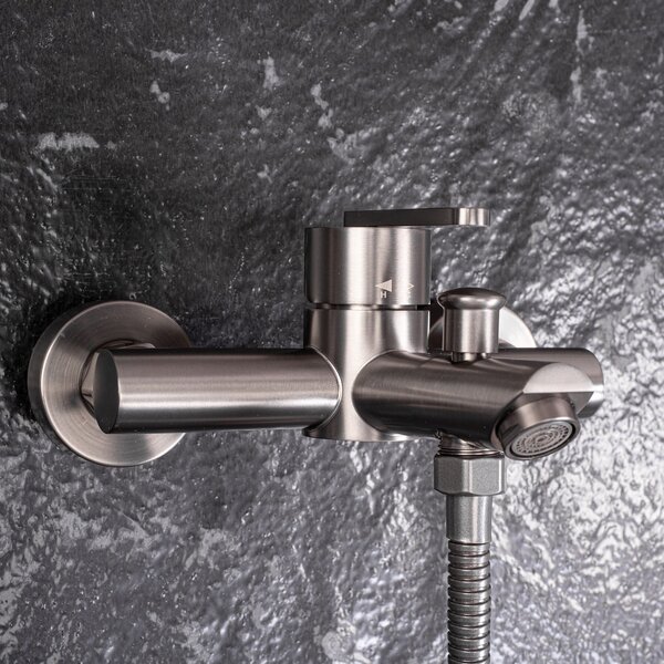 Bath faucet REA Ontario Gun Grey