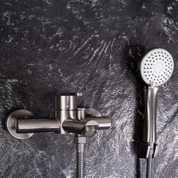Bath faucet REA Ontario Gun Grey
