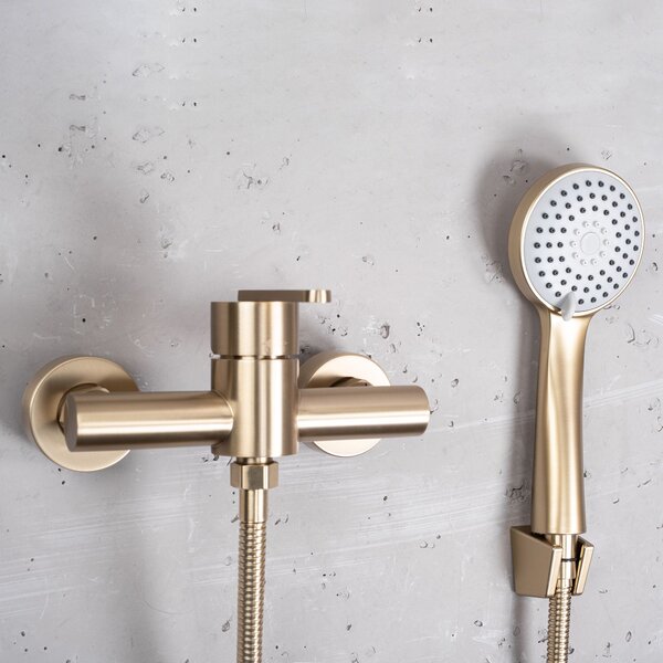 Shower faucet REA Ontario BRUSH GOLD