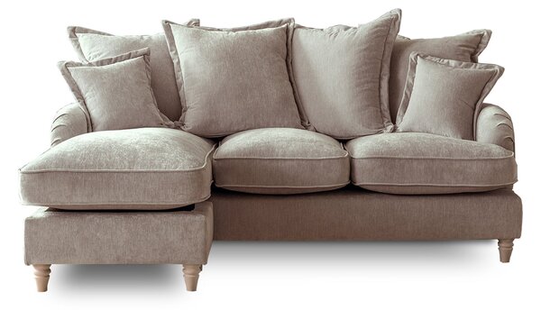 Rupert Pillow Back Chaise Sofa | 8 Colours | Made in UK | Roseland