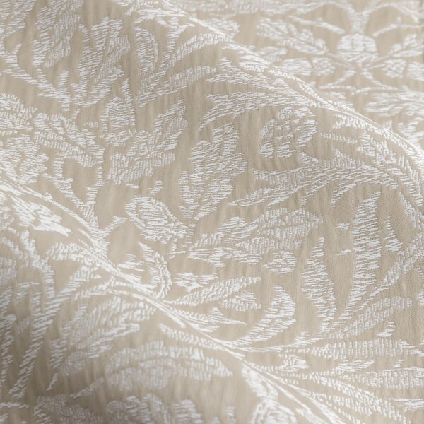 Morris & Co. Acorn Tonal Jacquard Pencil Pleat Curtains