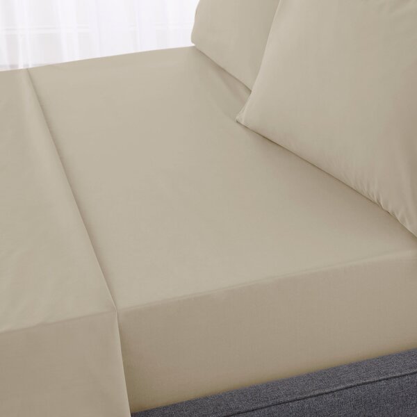 Hotel 230 Thread Count Percale 100% Cotton Flat Sheet